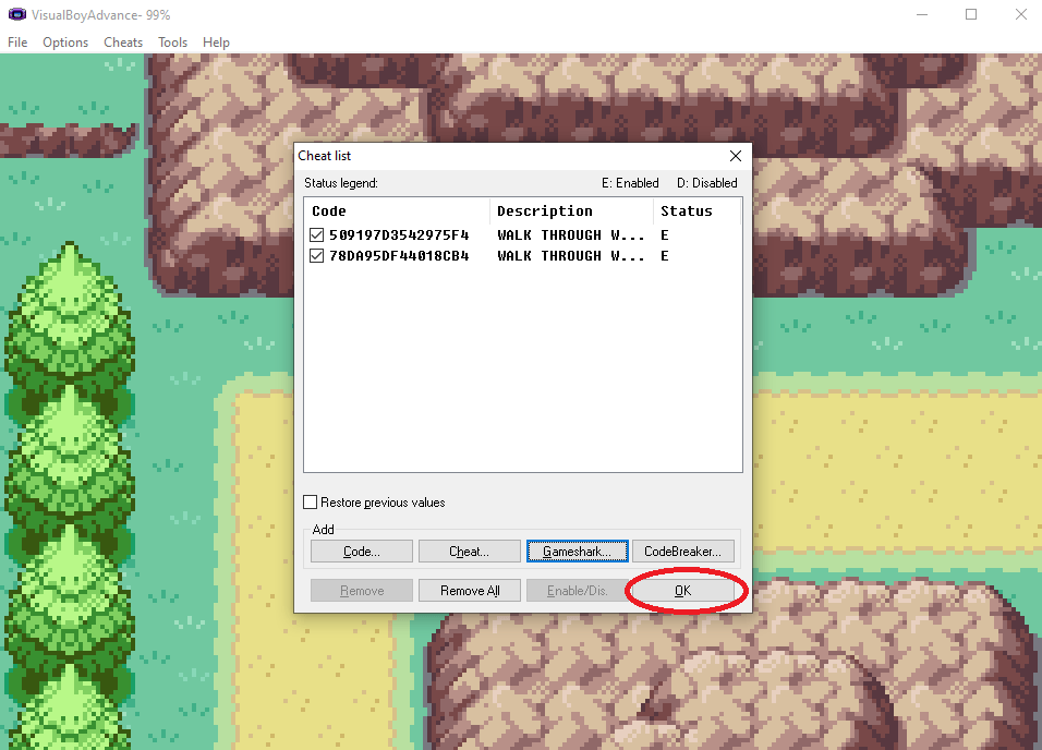 How To Use Cheats In Visual Boy Advance