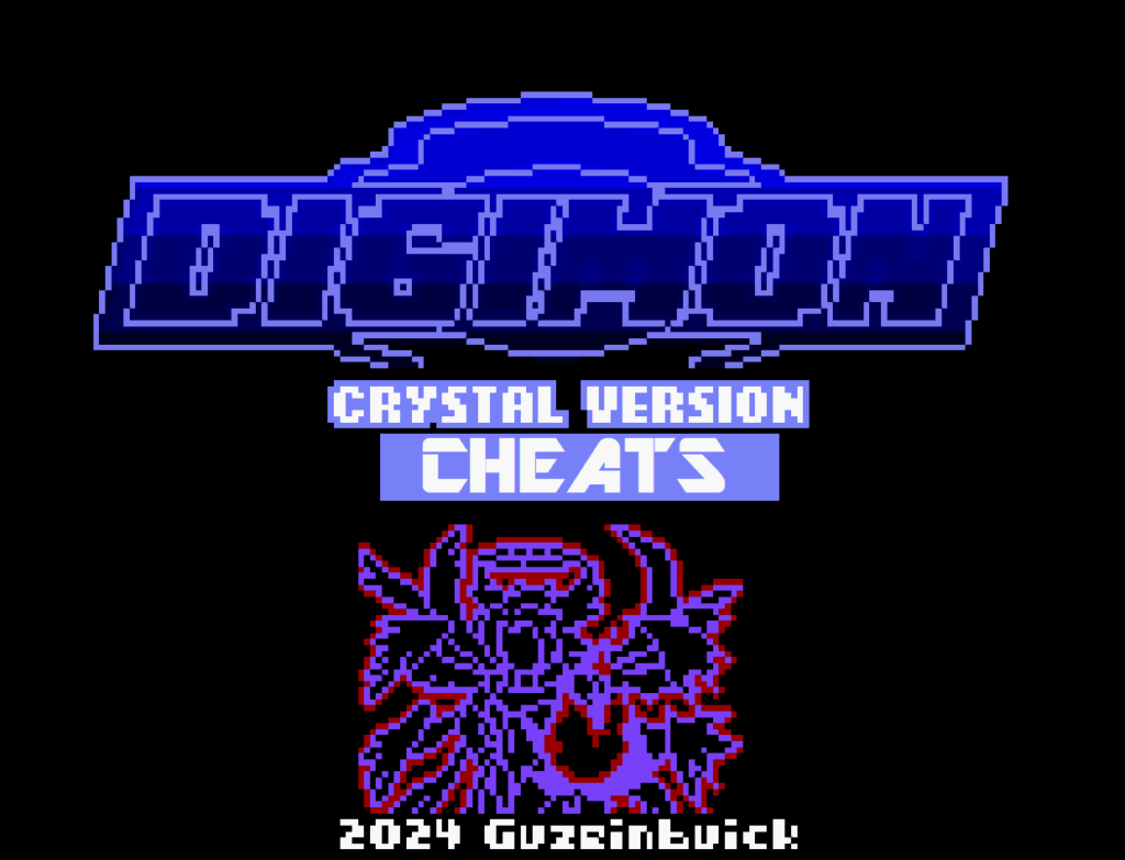 Digimon crystal cheats