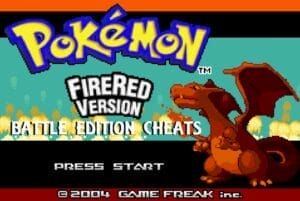 Pokemon firered battle edition cheats