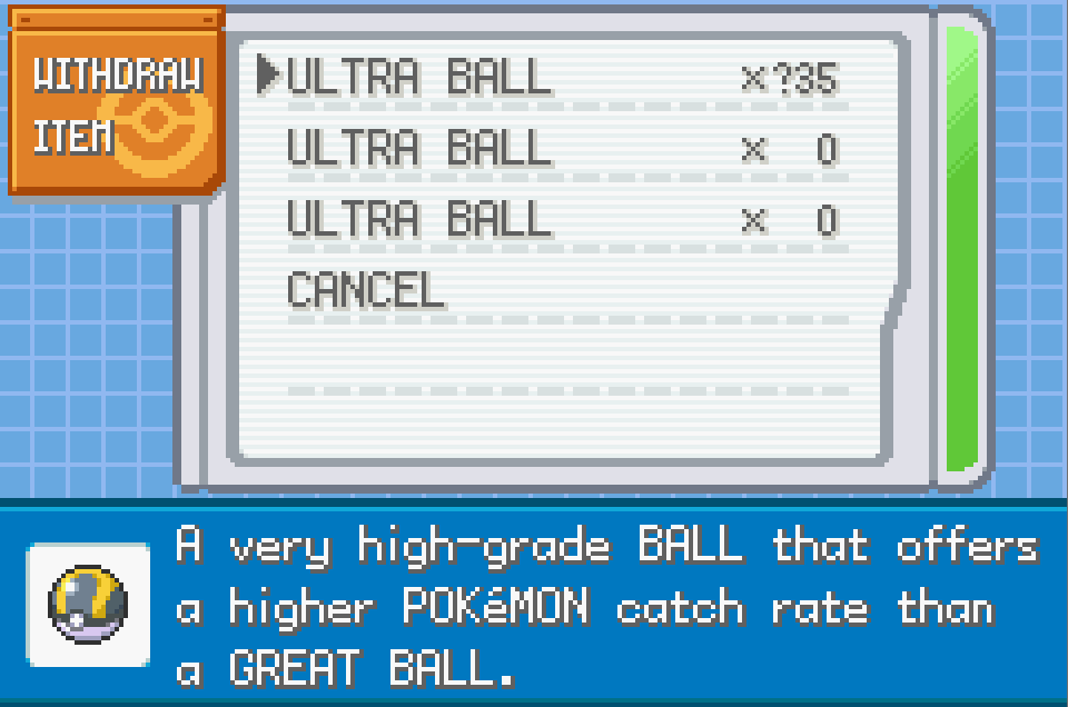 Pokemon elysium cheats poke balls