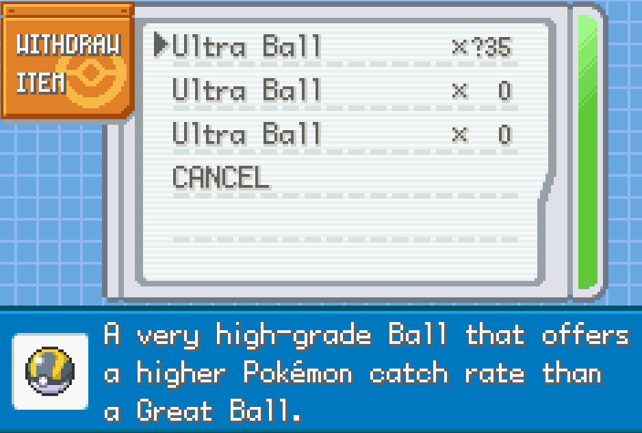Pokemon throwback cheats poke balls