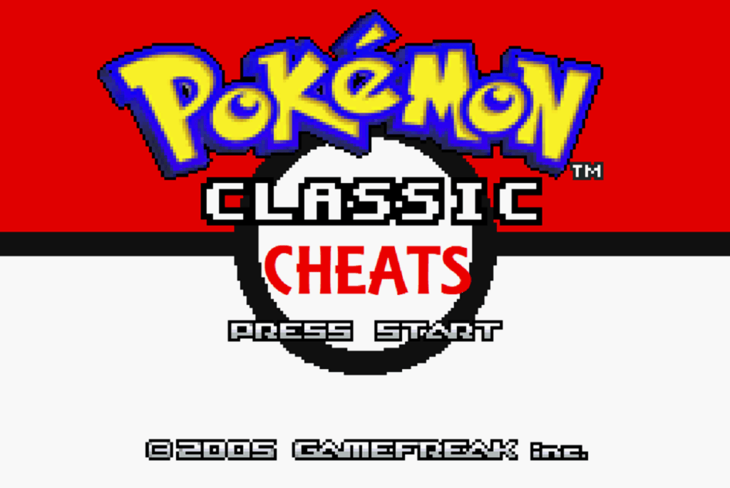 Pokemon classic cheats