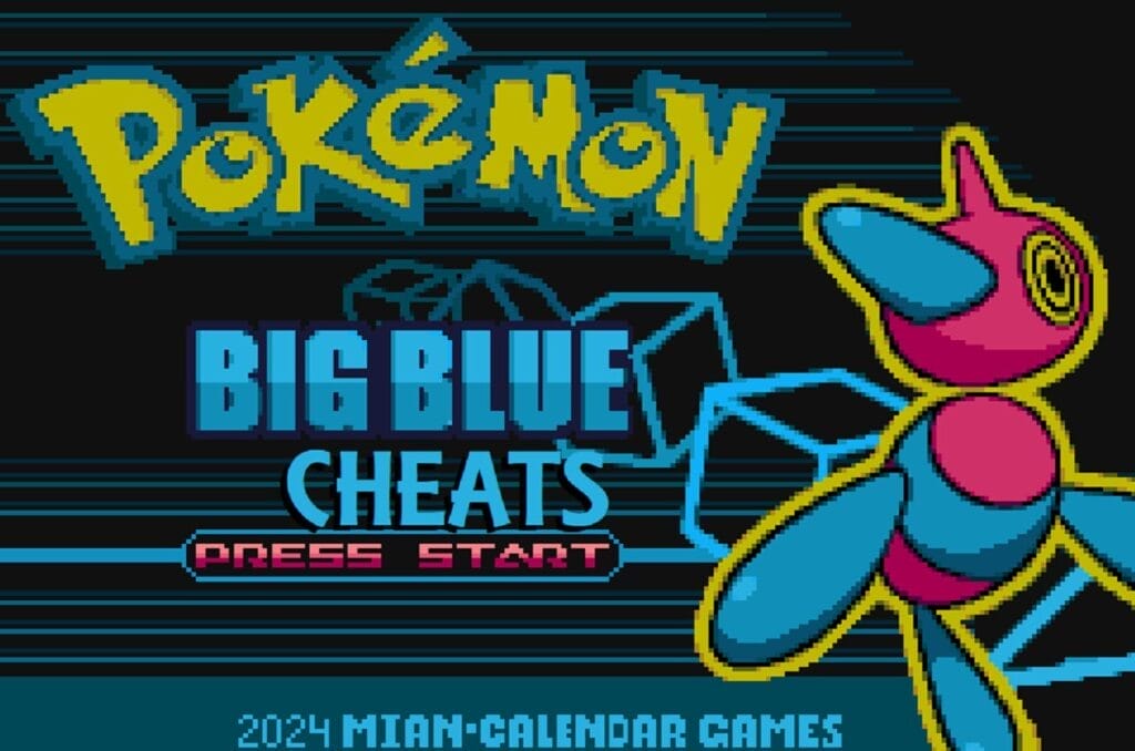 Pokemon big blue cheats
