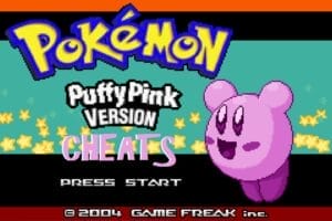 Pokemon puffy pink cheats!