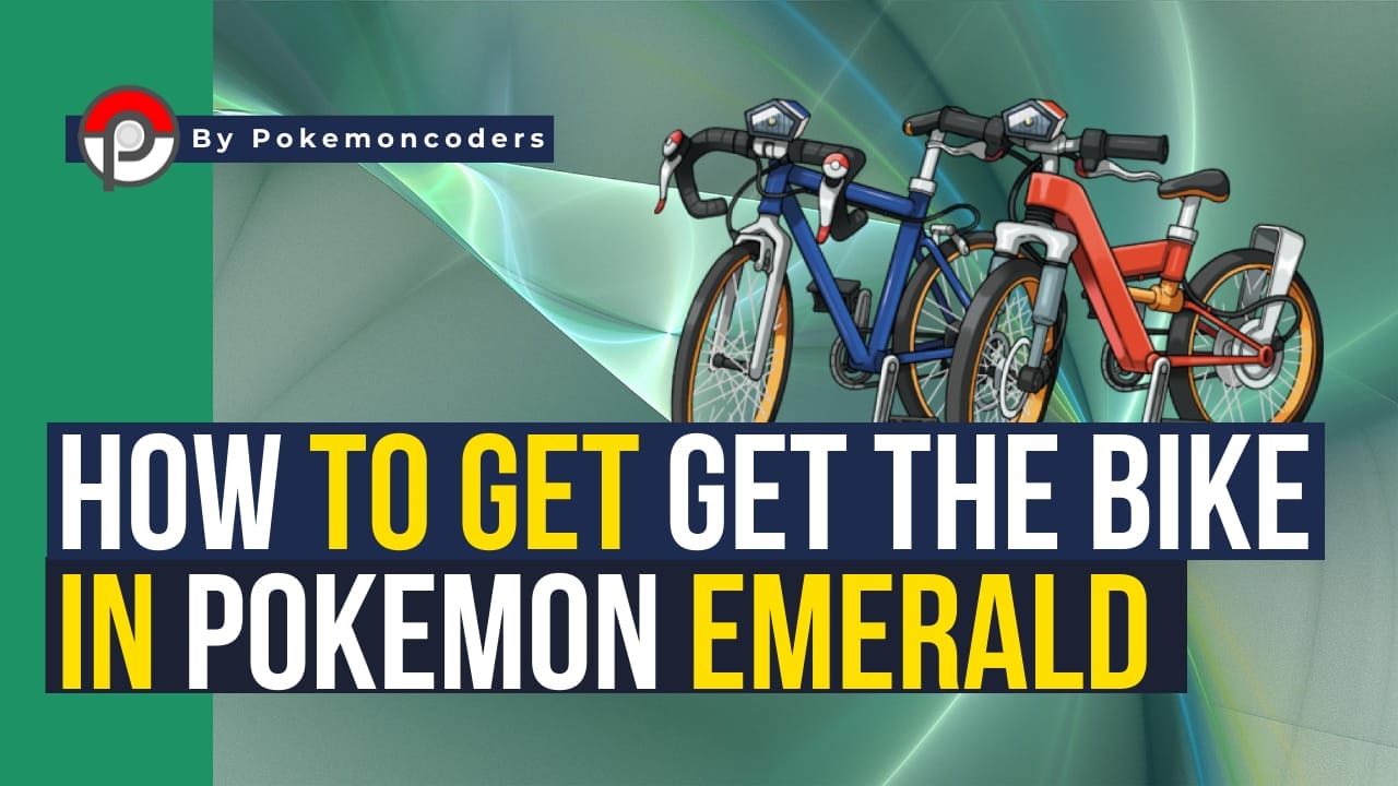 How To Get The Bike In Pokemon Emerald | PokemonCoders