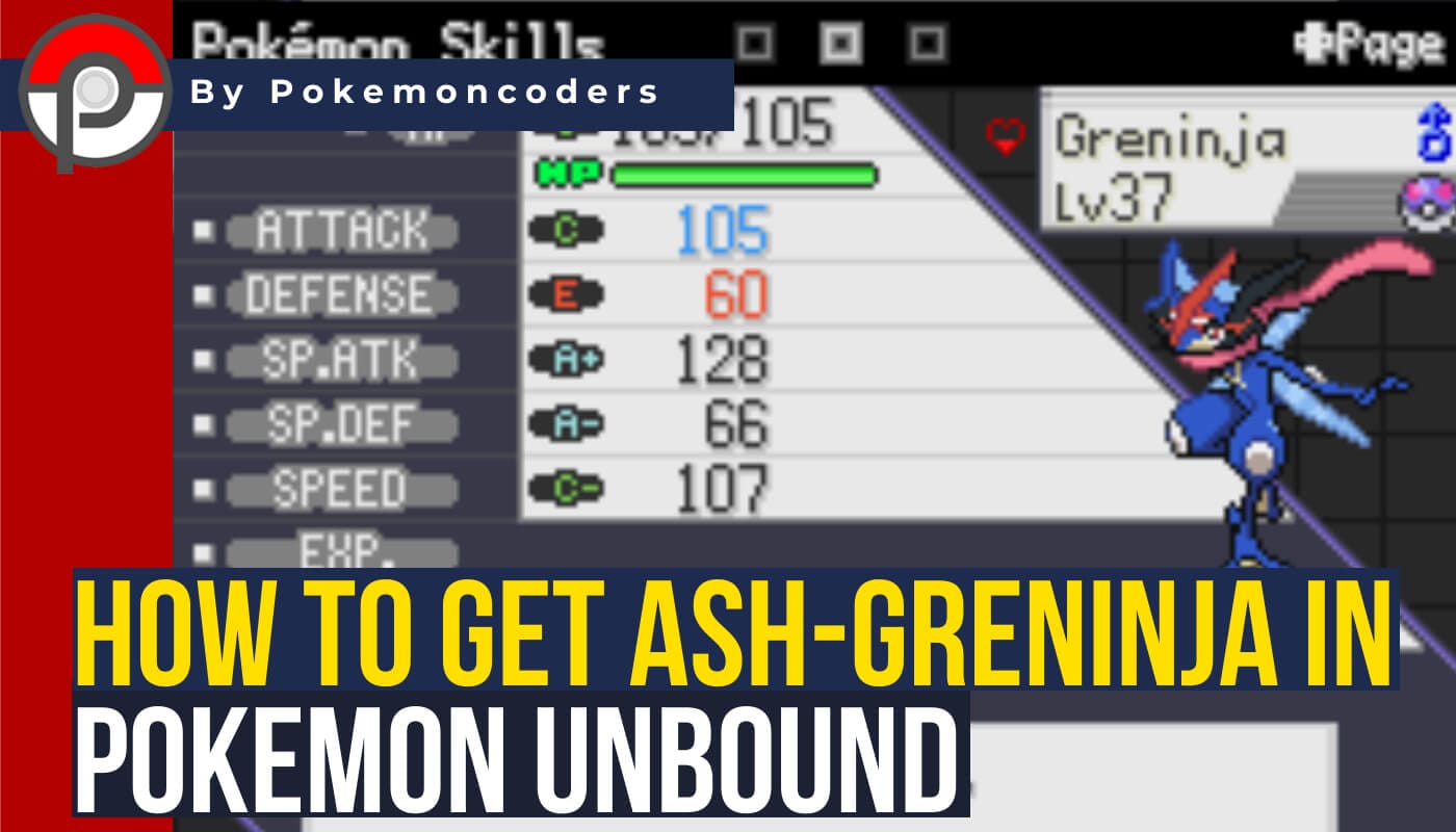 How To Get Ash Greninja In Pokemon Brick Bronze How To Get Ash-Greninja In Pokemon Unbound | PokemonCoders