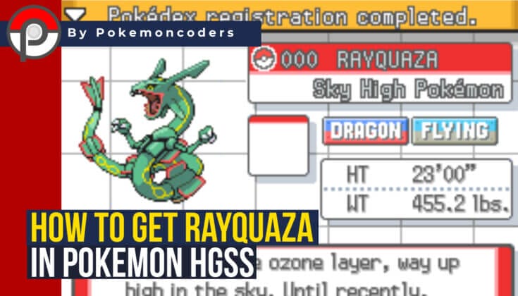 How to get rayquaza in pokemon heartgold and soulsilver