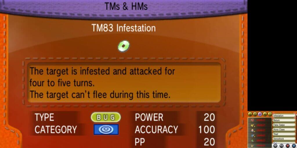 Unlock all tms and hms cheat for pokemon dawn x