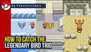 How to catch the 3 legendary birds in pokemon firered and leafgreen