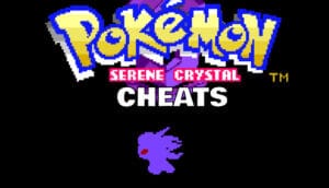 Pokemon serene crystal cheats